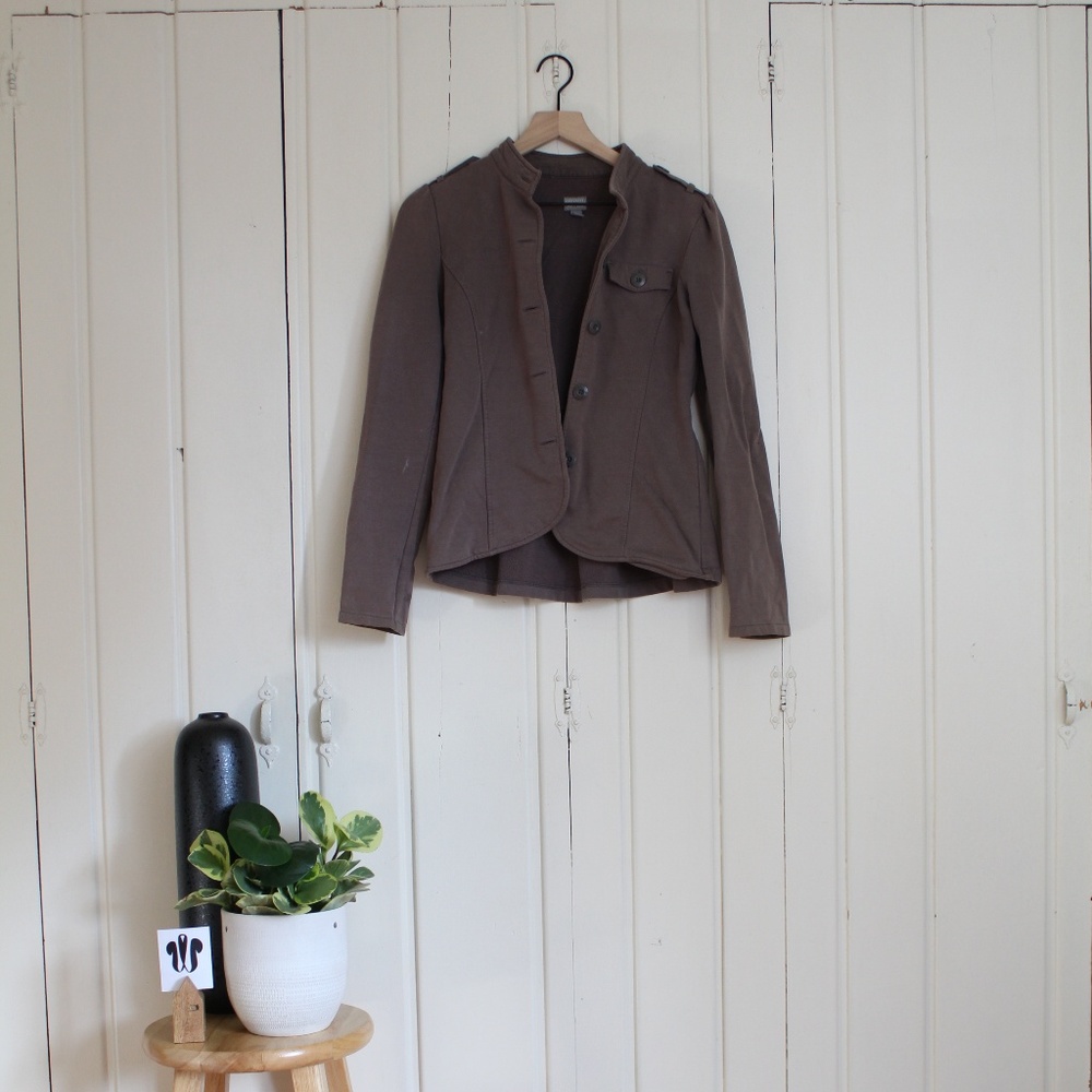 Converse OneStar Military-Style Taupe Jacket